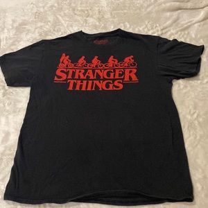 medium stranger things t-shirt